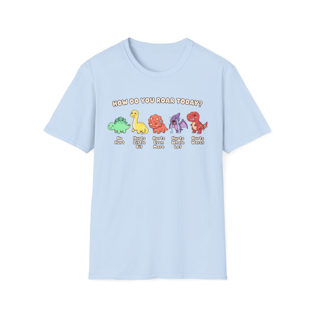 Dinosaur Pain Scale T-Shirt