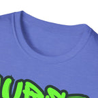 Neon Green Graffiti Nurse T-Shirt
