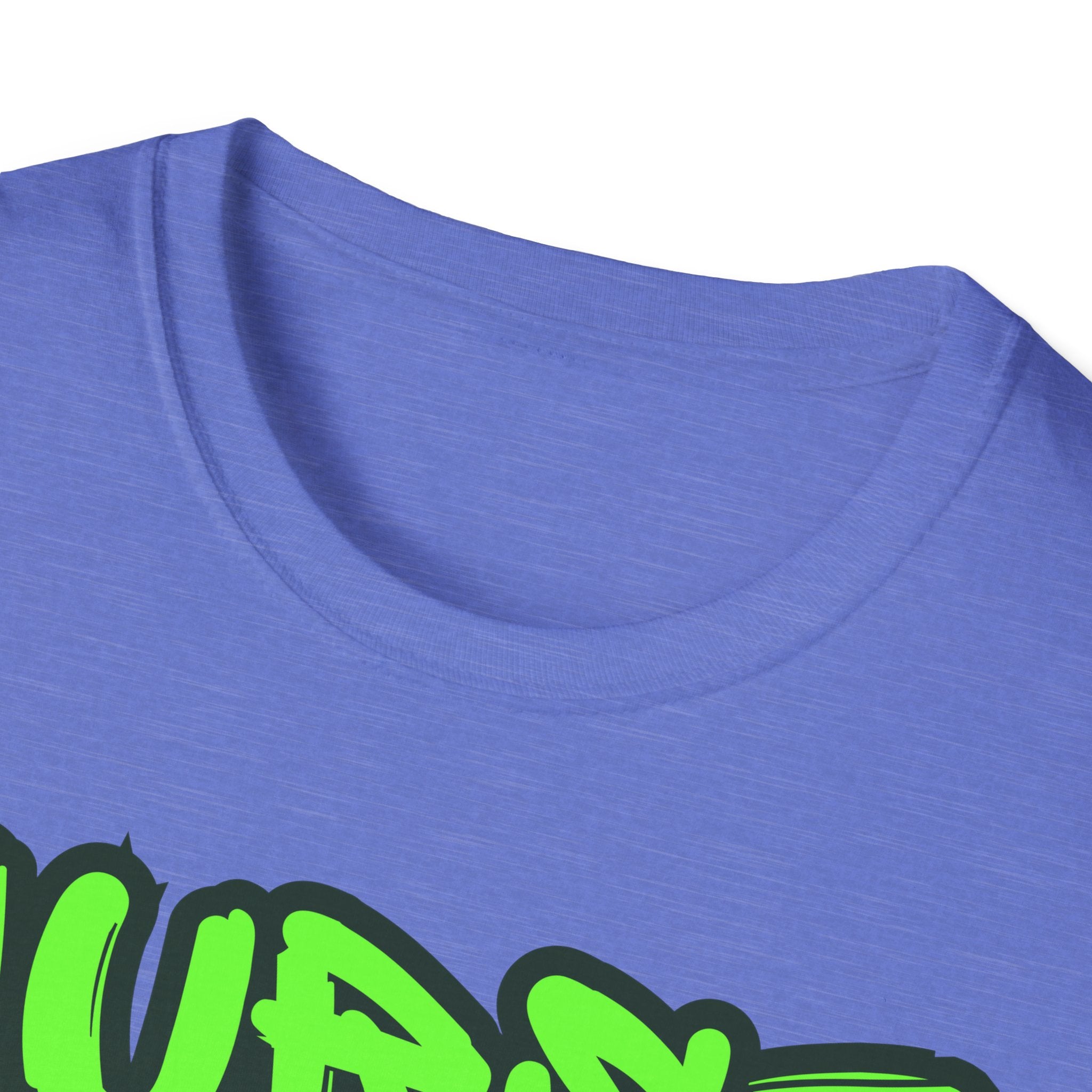 Neon Green Graffiti Nurse T-Shirt