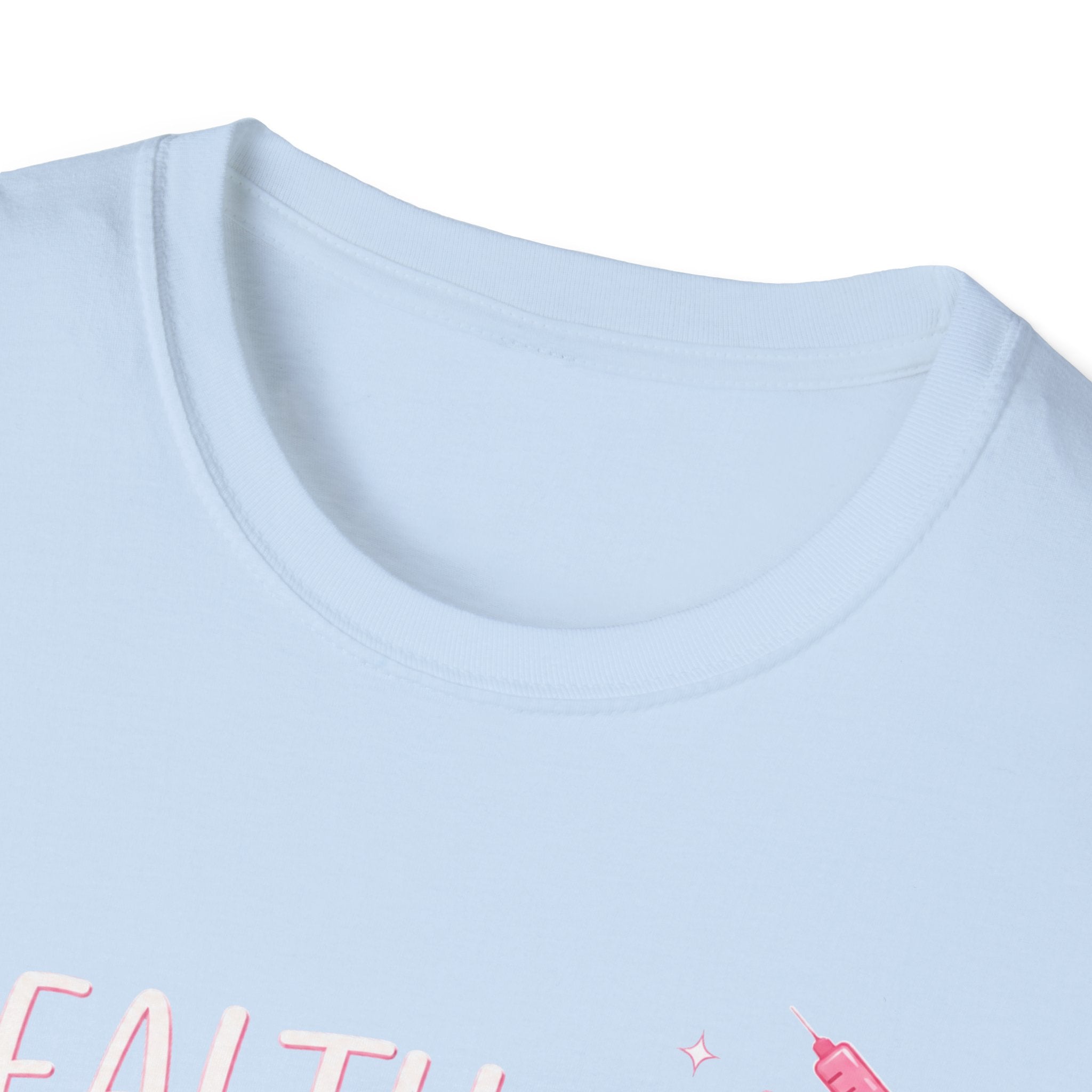 Pink Healthcare Girly T-Shirt