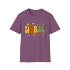 Groovy Bubble Letter Nurse T-Shirt