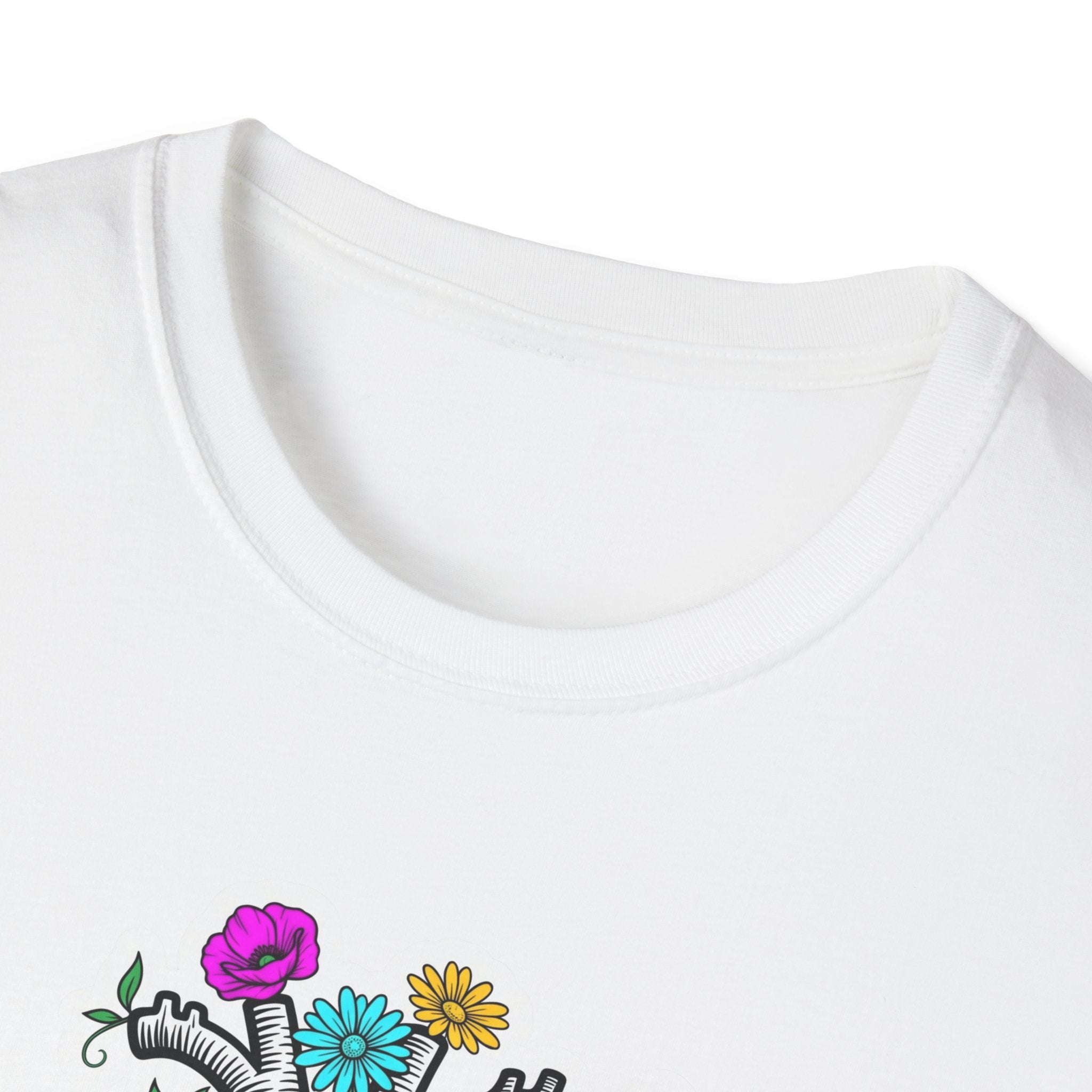 Bright Floral Heart T-Shirt