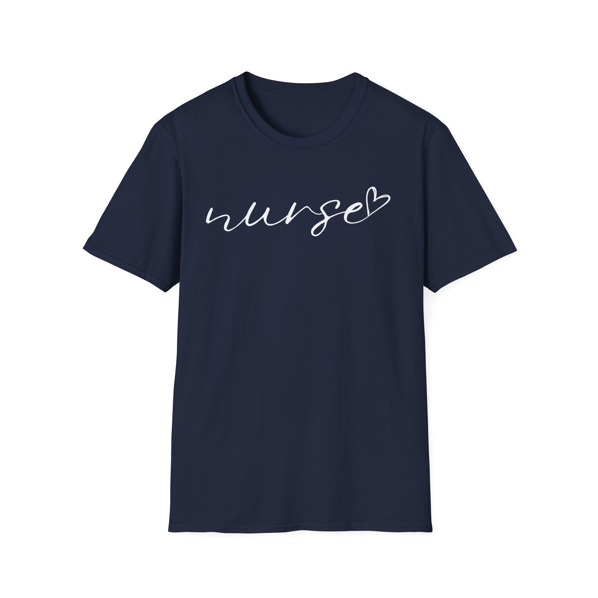 Nurse Script in White T-Shirt