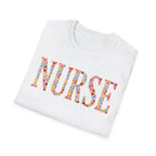 Ladybug Floral Nurse T-Shirt