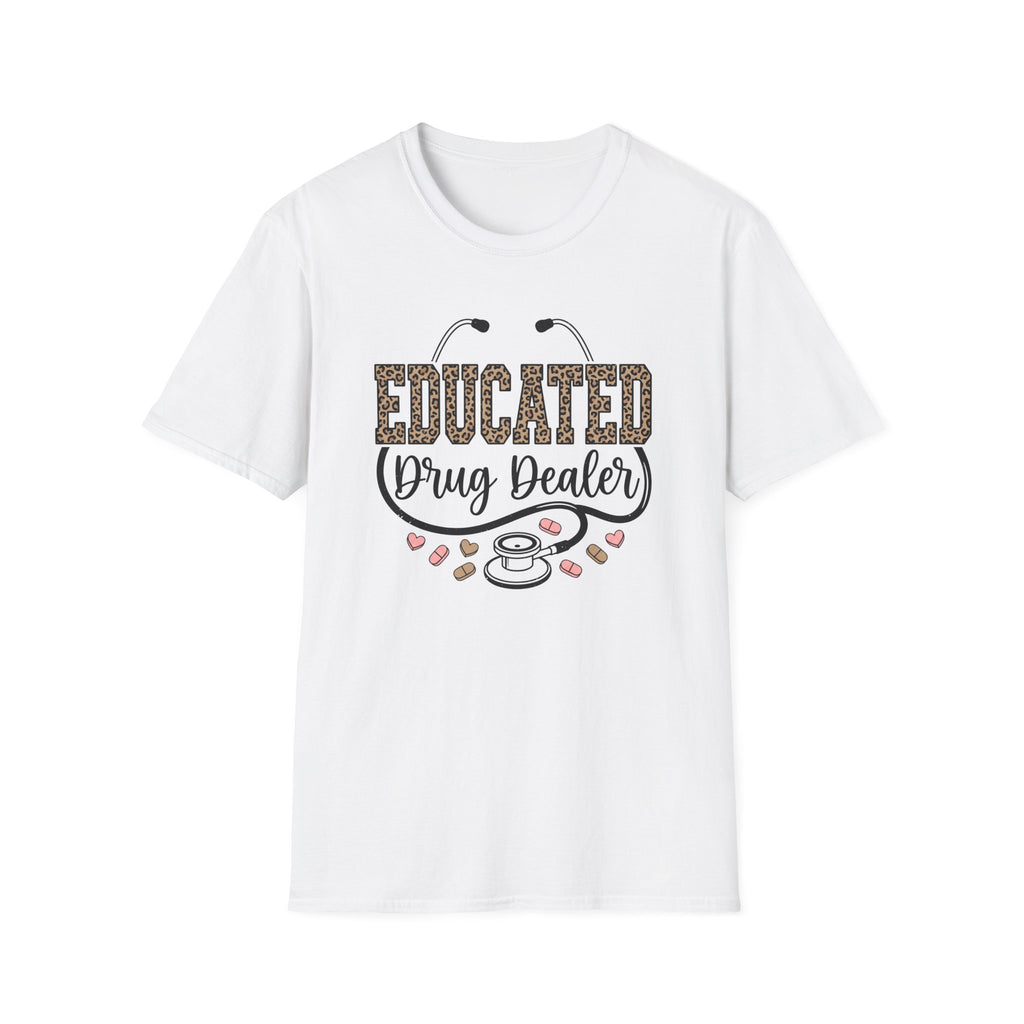 Educated Drug Dealer Animal Print T-Shirt