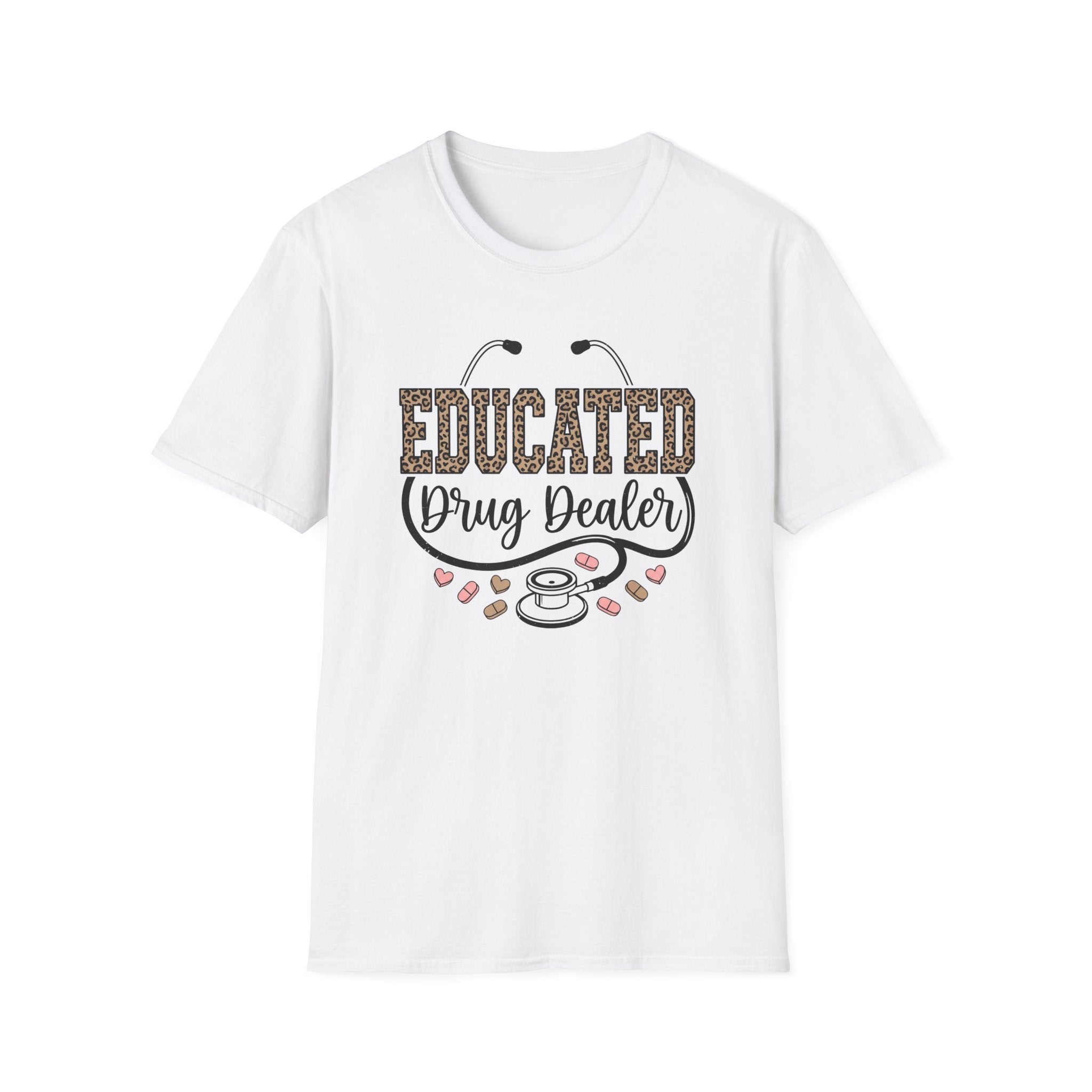 Educated Drug Dealer Animal Print T-Shirt