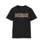 Animal Print Varsity Nurse T-Shirt
