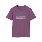 Nursier Definition T-Shirt