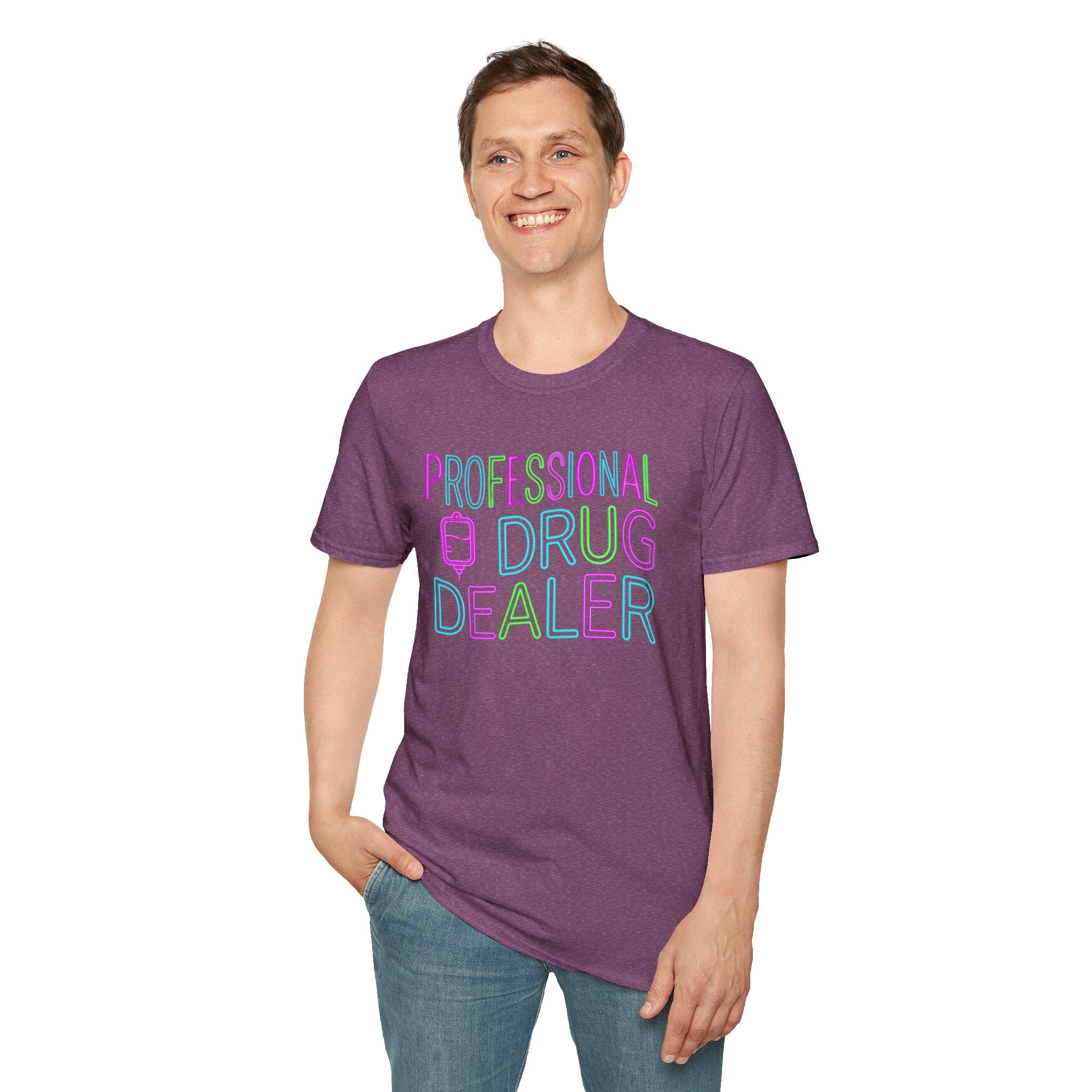 Professional Drug Dealer Neon T-Shirt