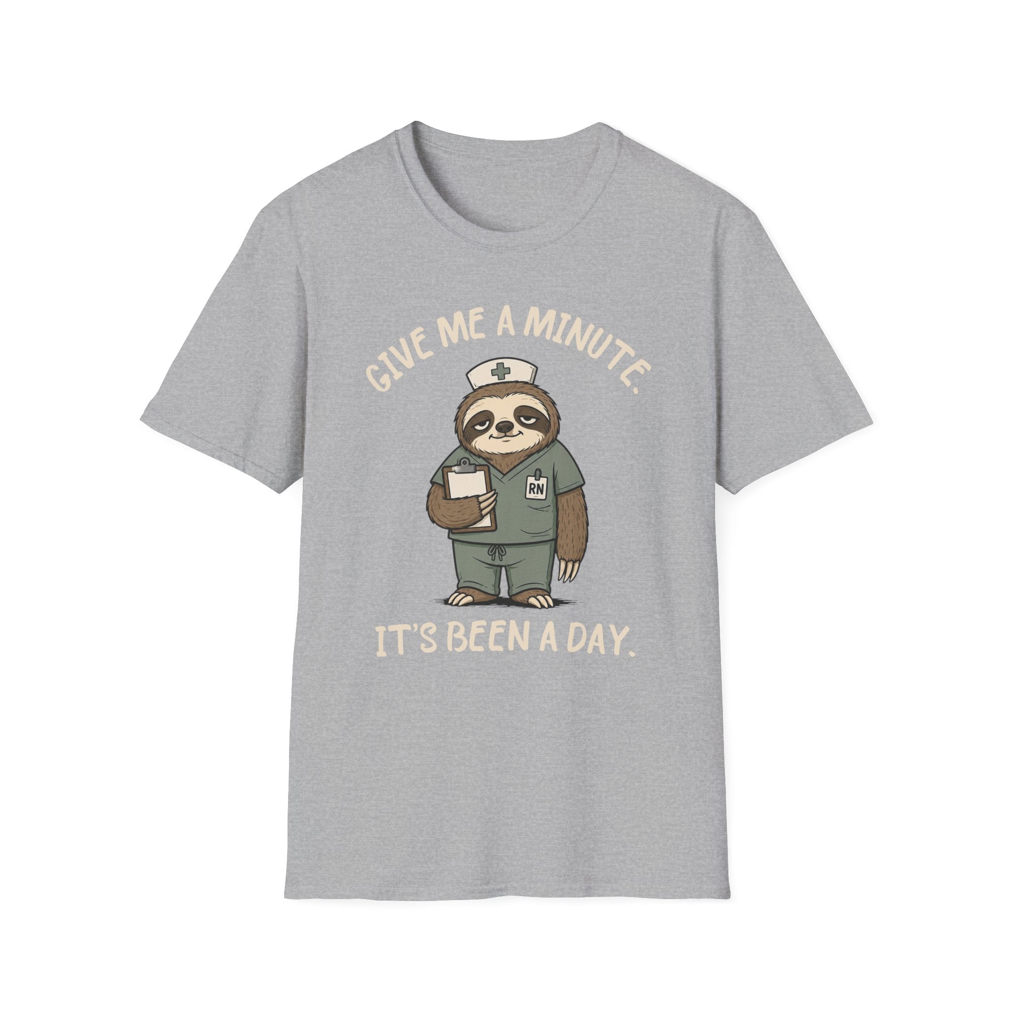 Give Me a Minute Sloth T-Shirt