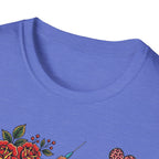 Fun Rainbow Cheetah Nurse T-Shirt