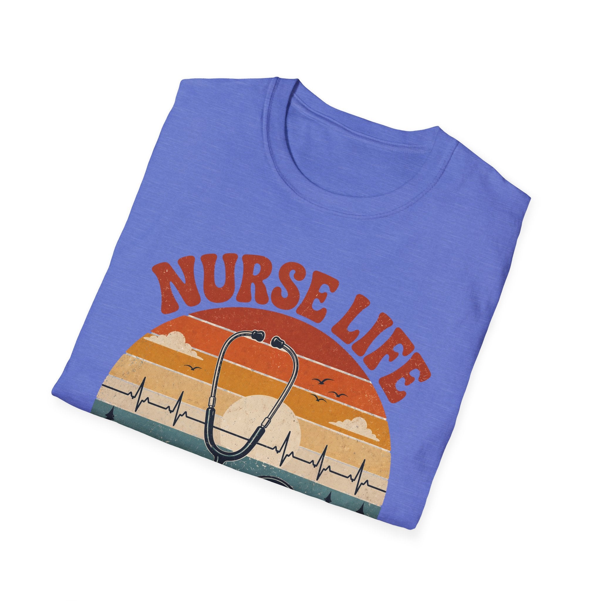 Nurse Life Vintage Sunset T-Shirt