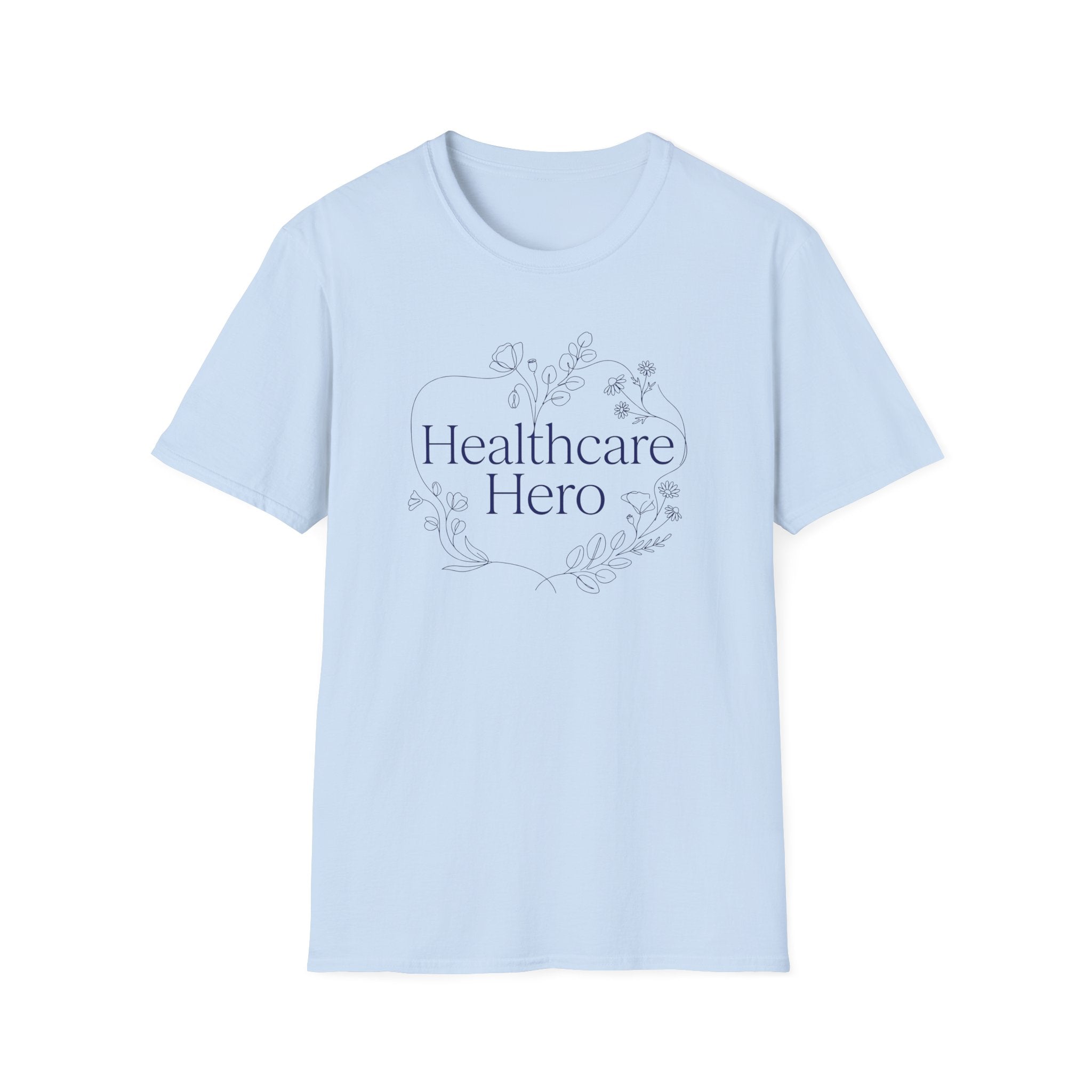 Healthcare Hero Floral T-Shirt