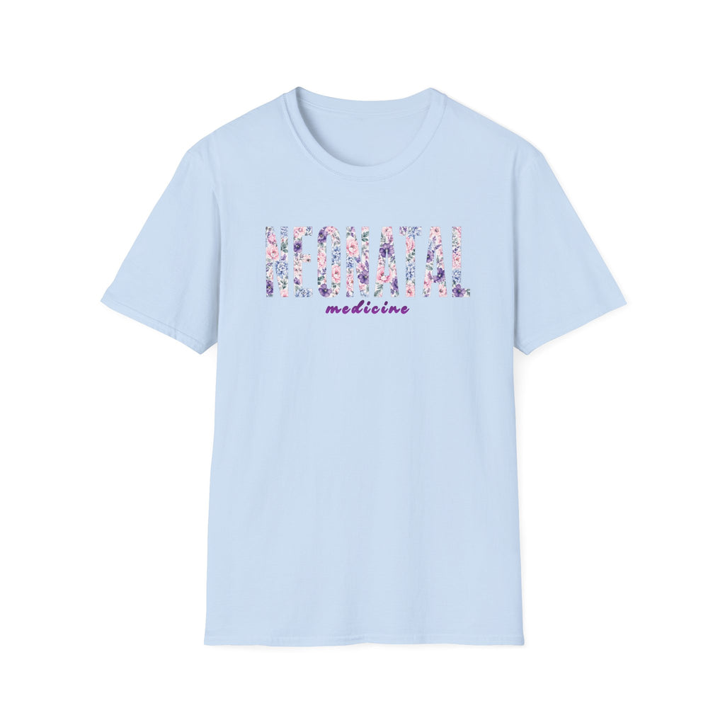Neonatal Medicine Floral T-Shirt