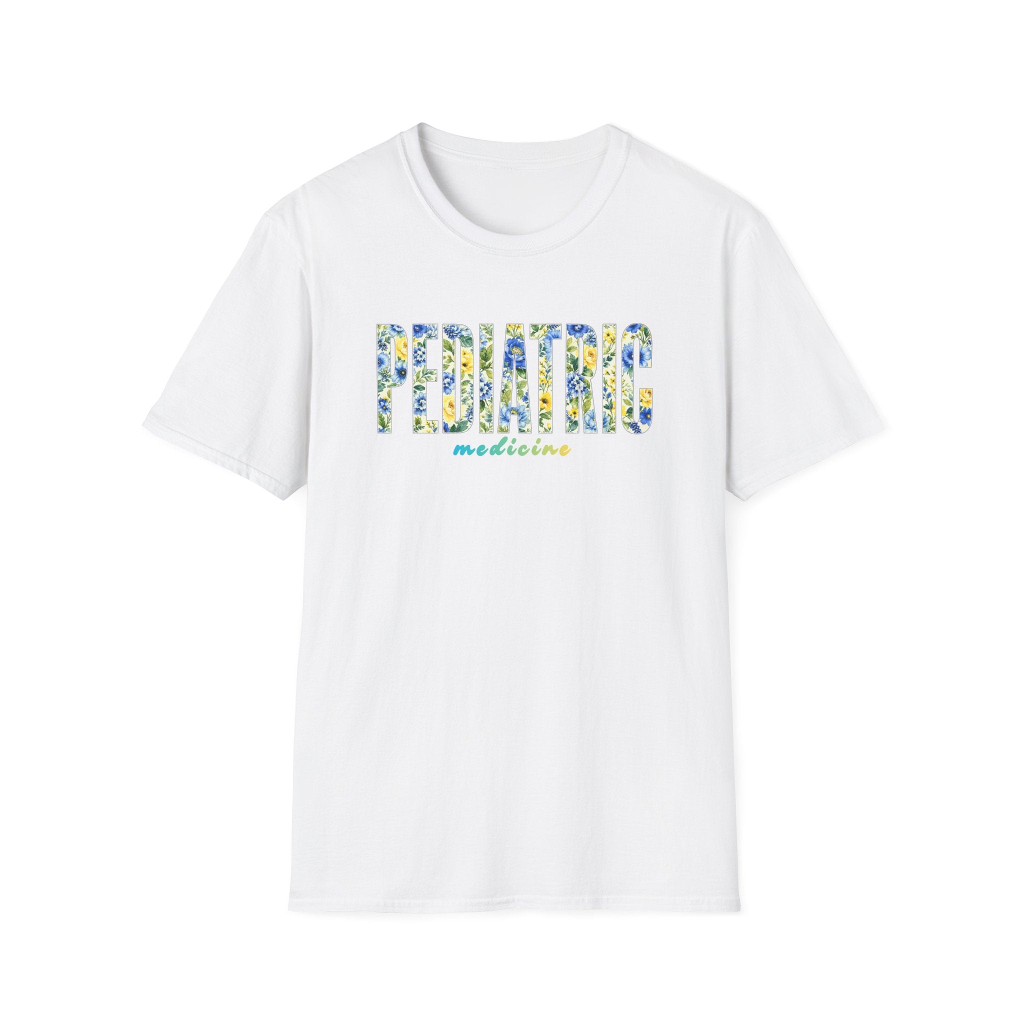 Pediatric Medicine Floral T-Shirt