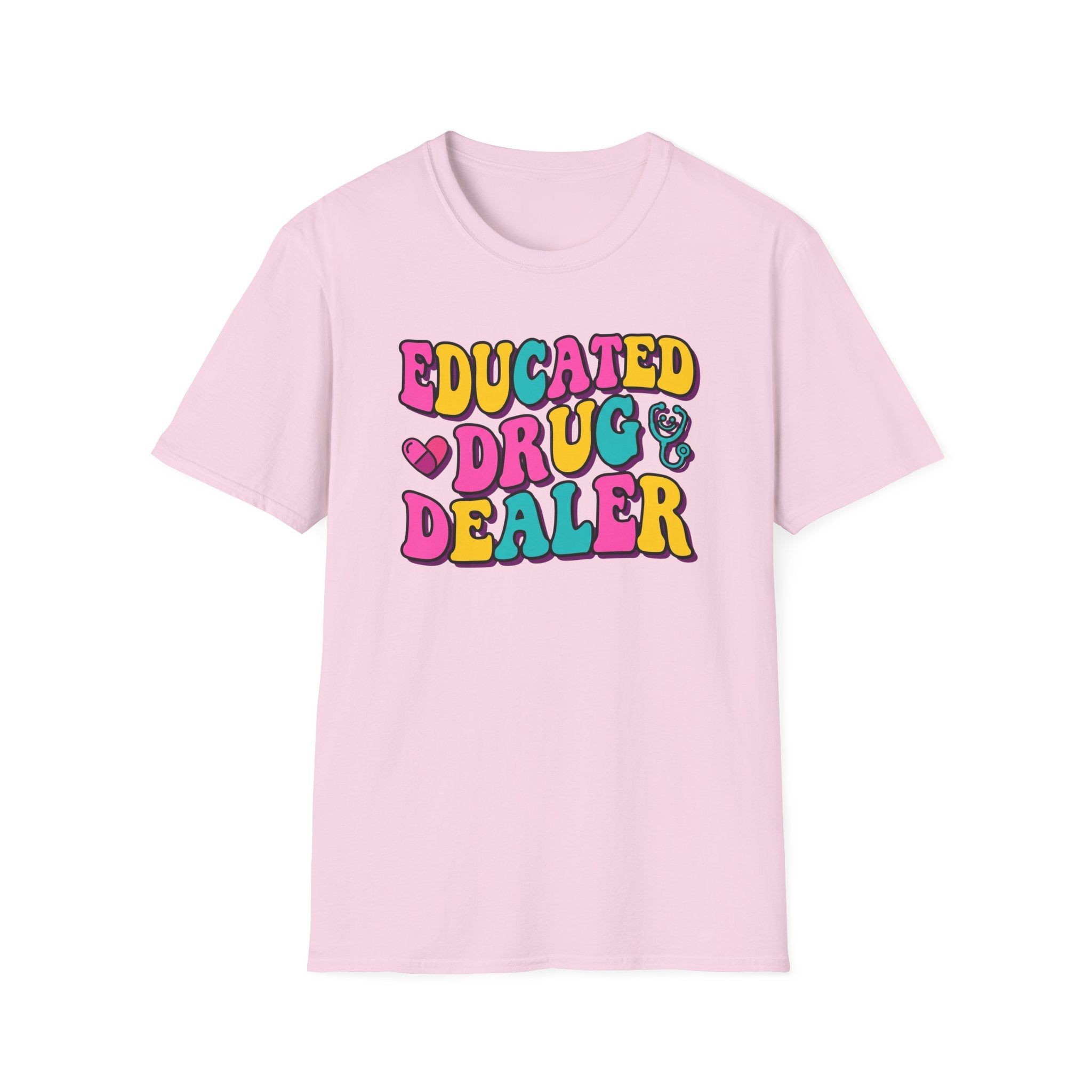 Educated Drug Dealer Bubble T-Shirt