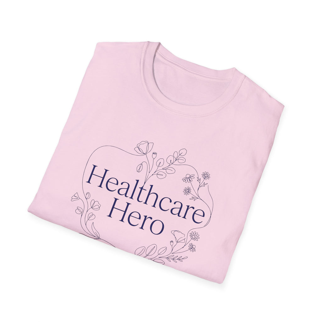Healthcare Hero Floral T-Shirt