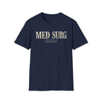 Med Surg Nurse Floral T-Shirt