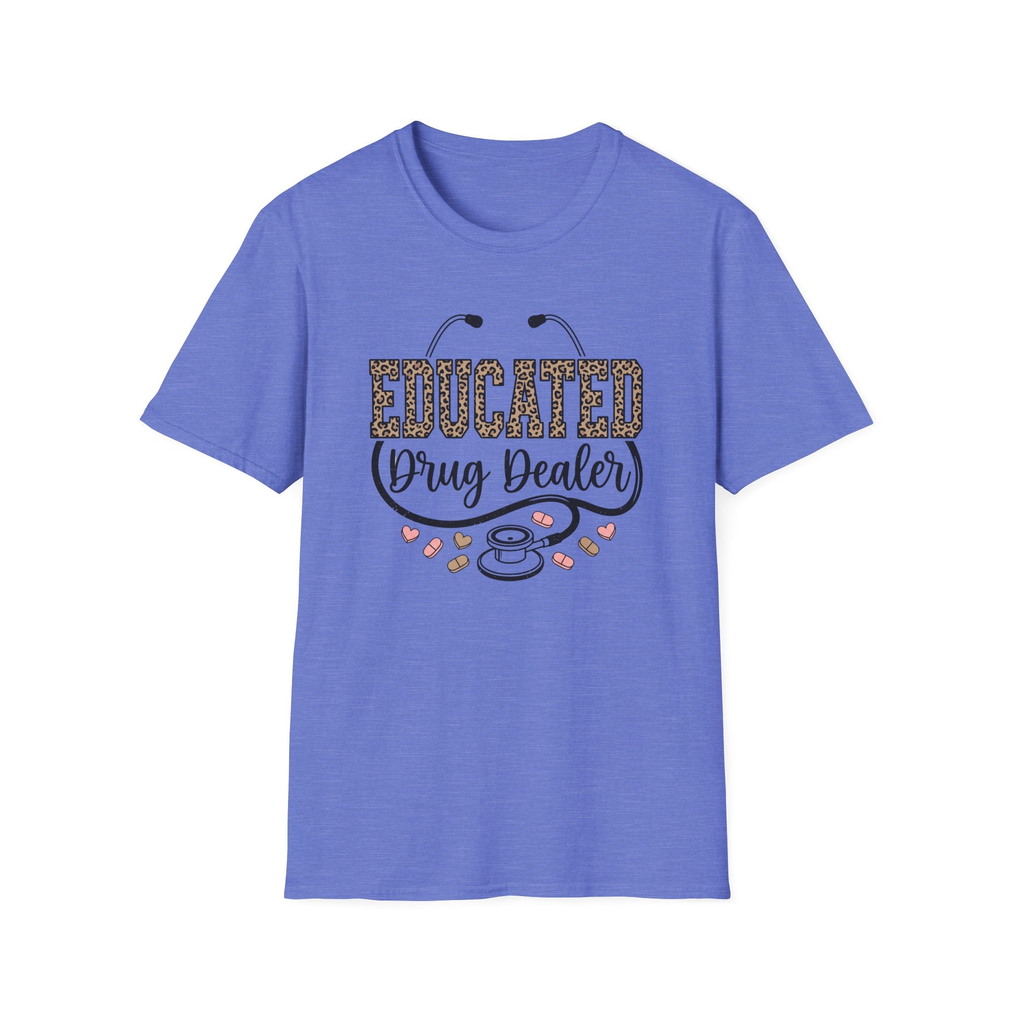 Educated Drug Dealer Animal Print T-Shirt