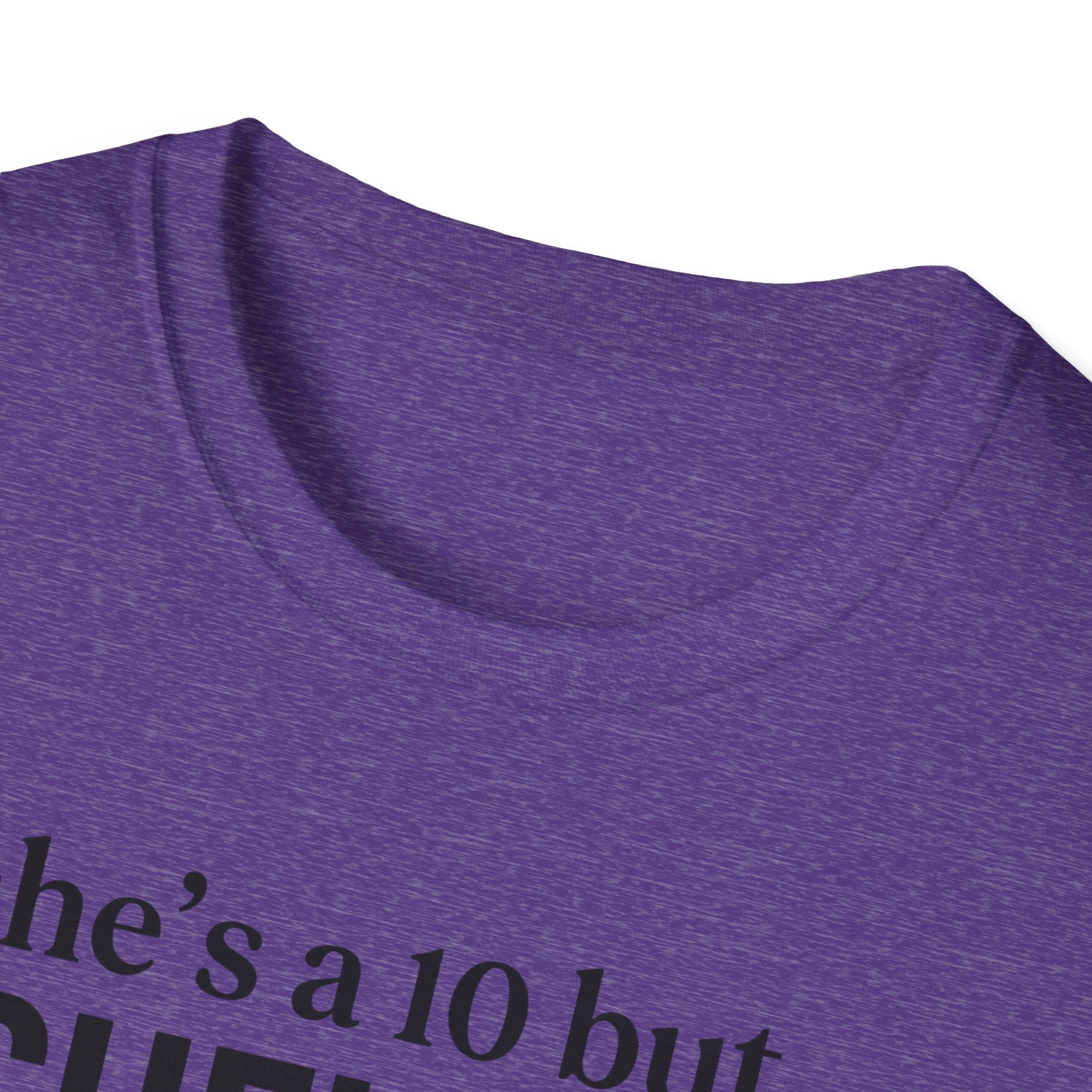 She's a 10 Emergency Nurse Heart Dark T-Shirt