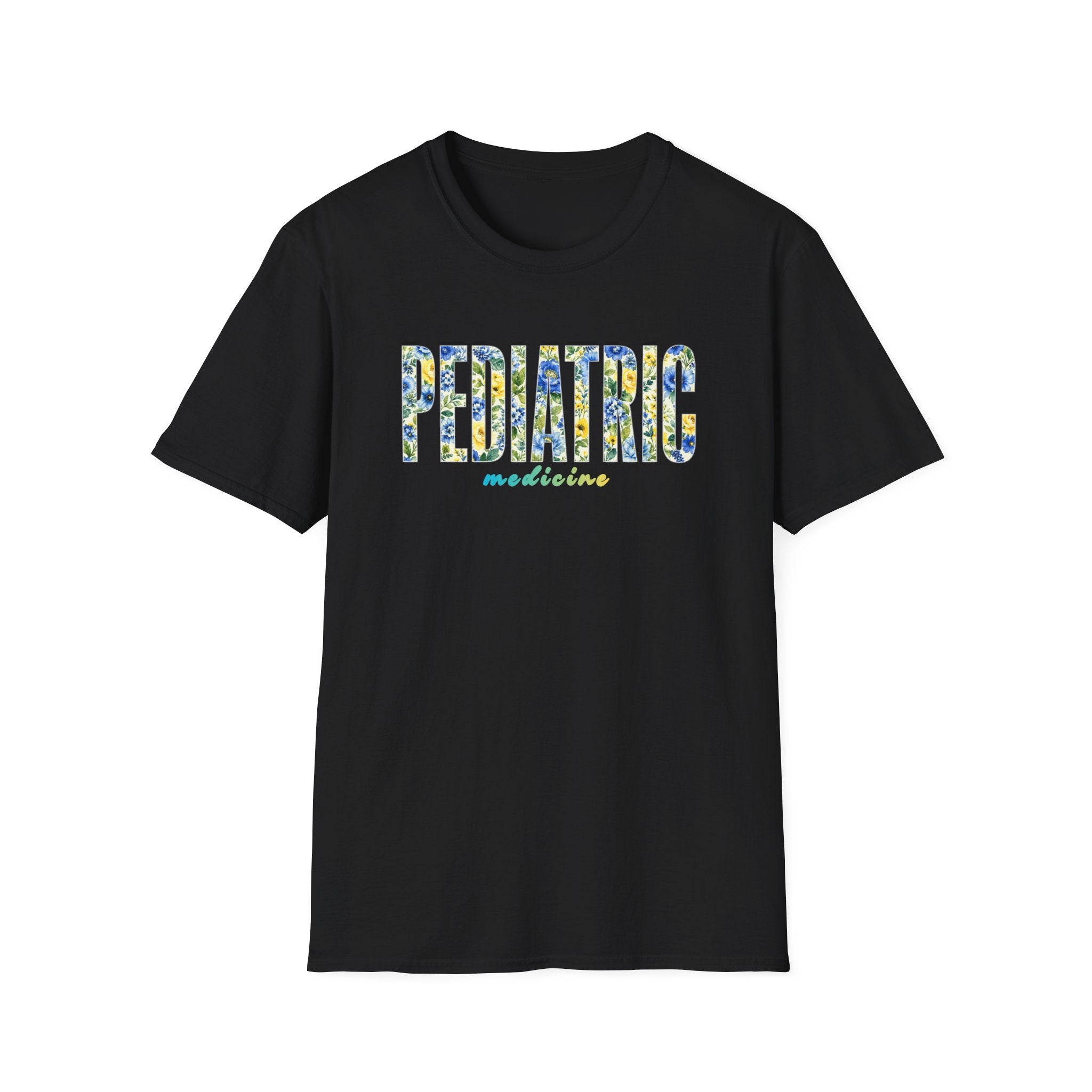 Pediatric Medicine Floral T-Shirt