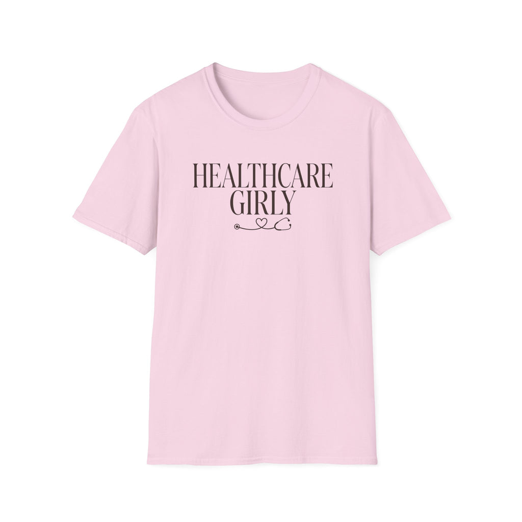 Healthcare Girly Stethoscope T-Shirt
