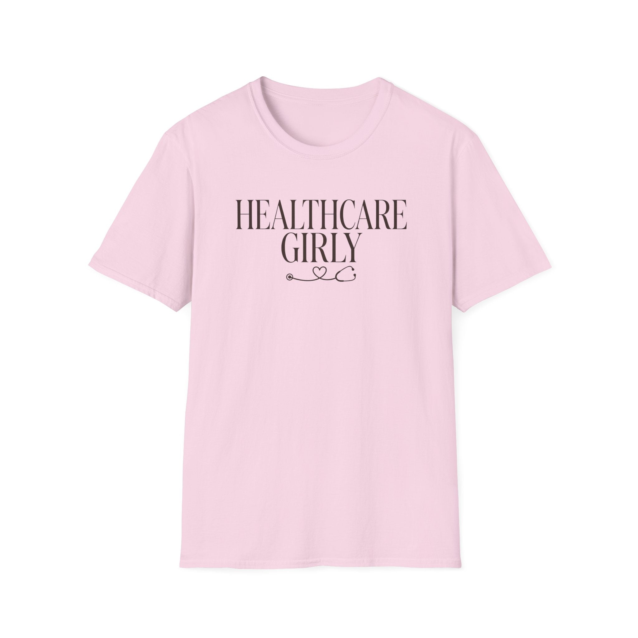 Healthcare Girly Stethoscope T-Shirt