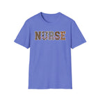 Animal Print Varsity Nurse T-Shirt