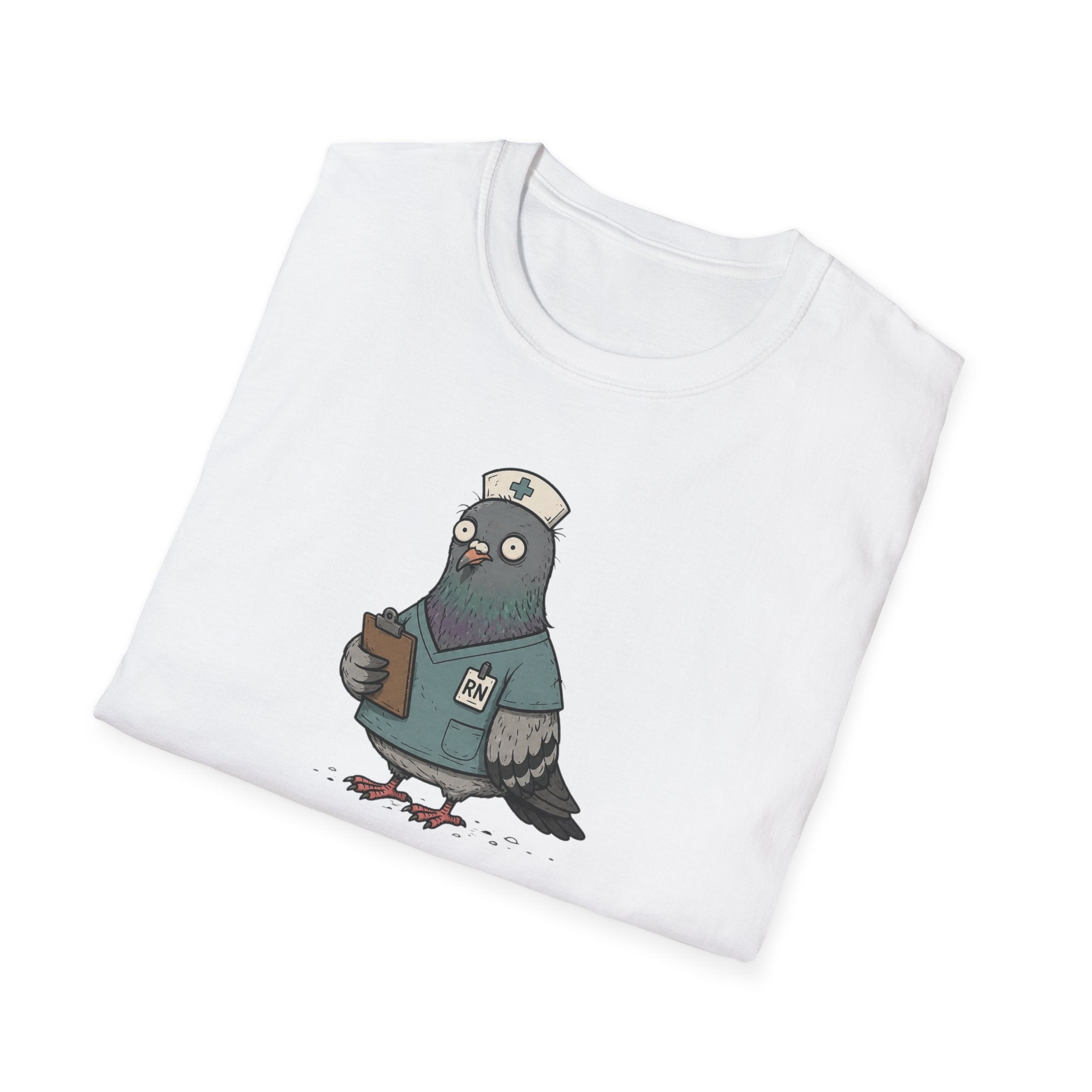 I Just Work Here Pigeon T-Shirt