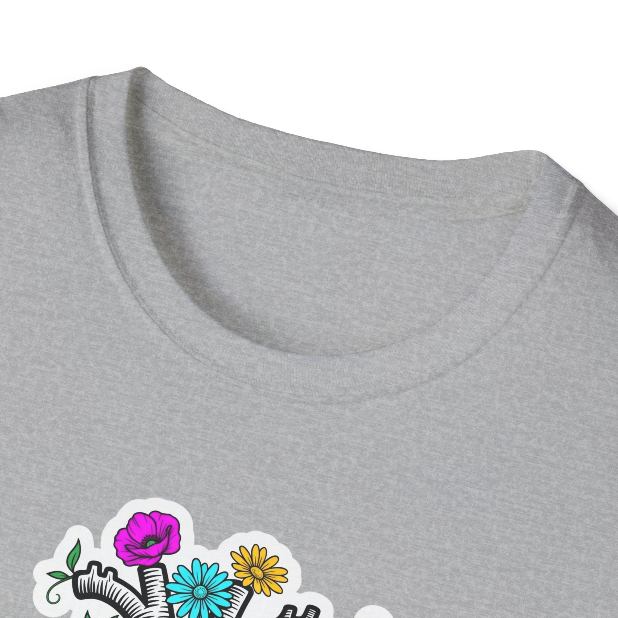 Bright Floral Heart T-Shirt