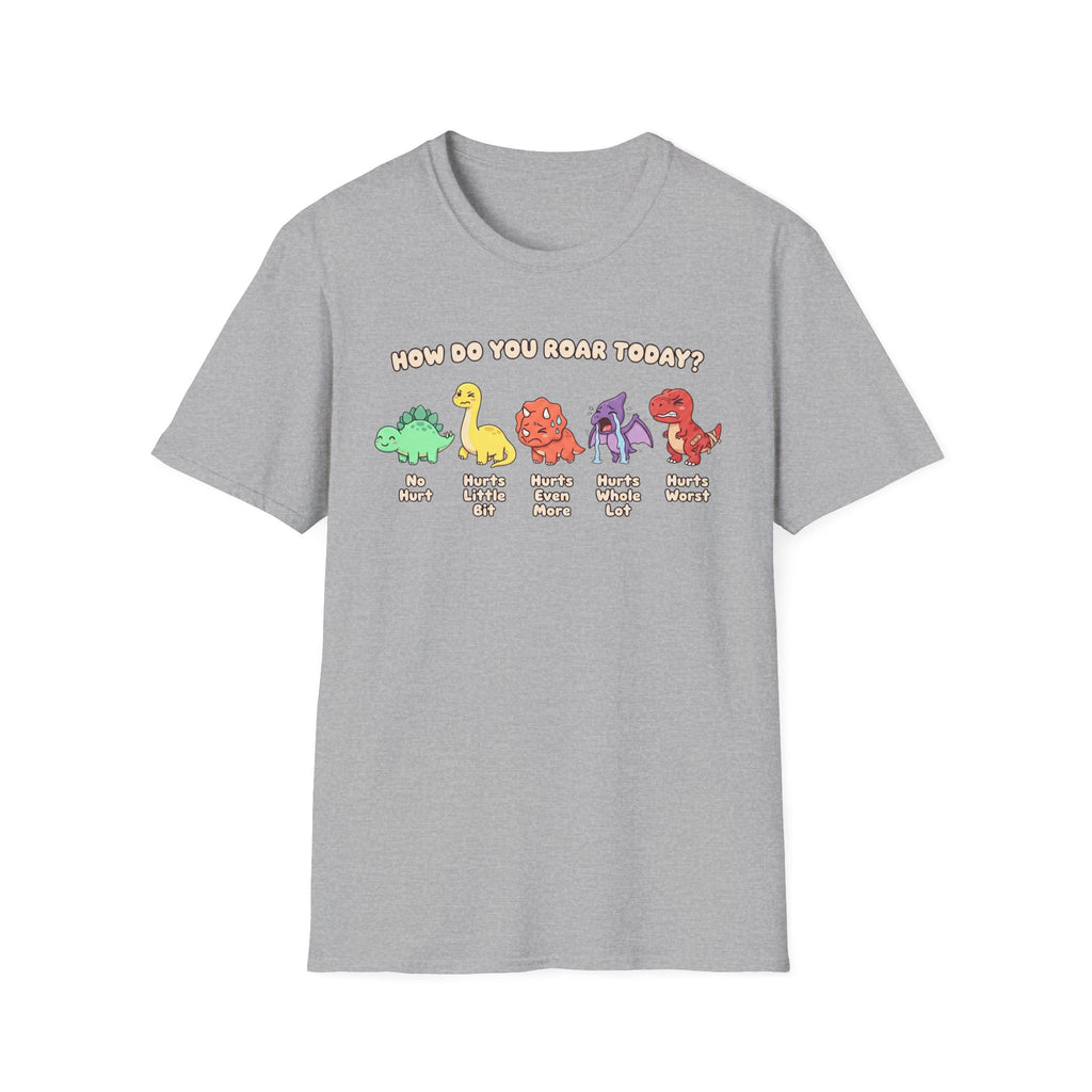 Dinosaur Pain Scale T-Shirt