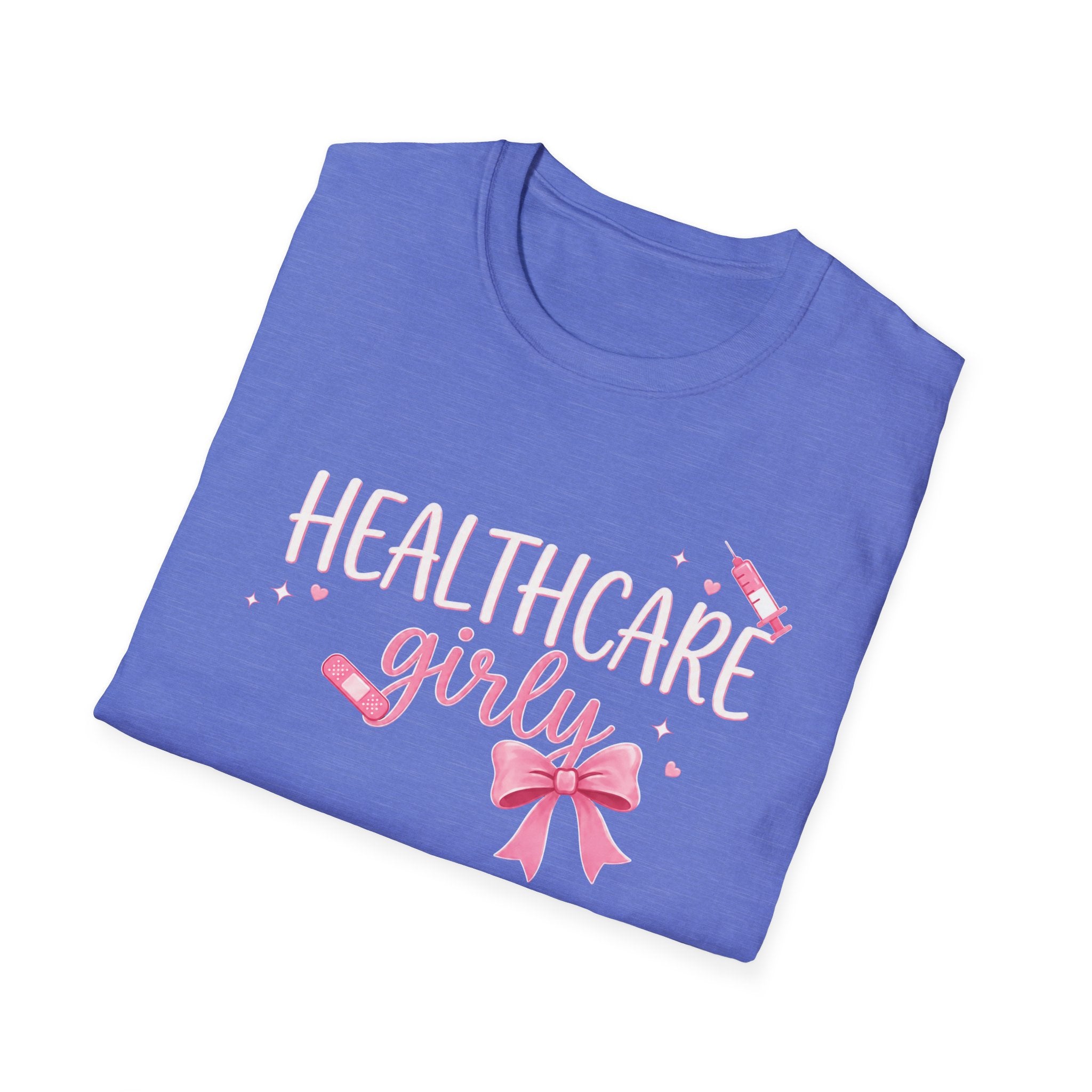 Pink Healthcare Girly T-Shirt
