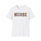 Animal Print Varsity Nurse T-Shirt