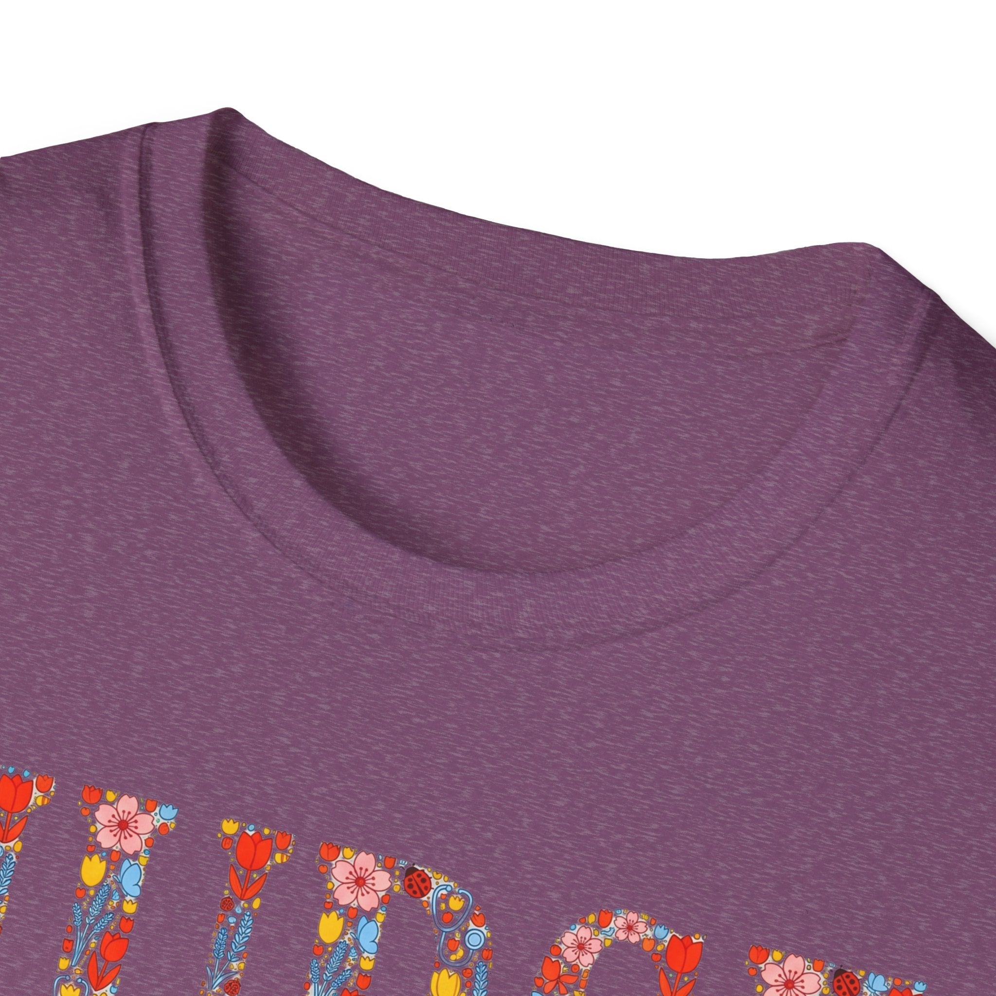 Ladybug Floral Nurse T-Shirt