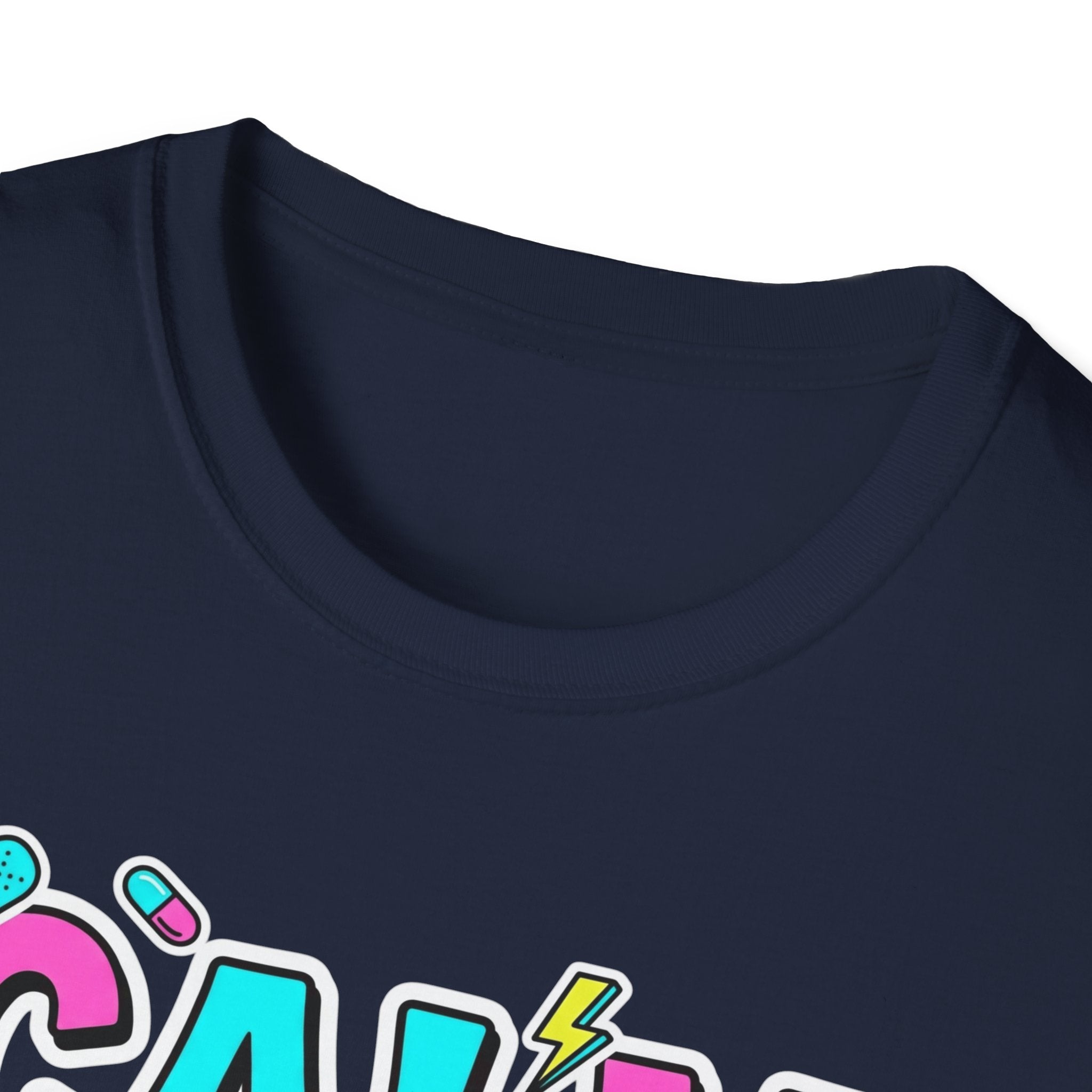 Calm Down Pink and Blue T-Shirt