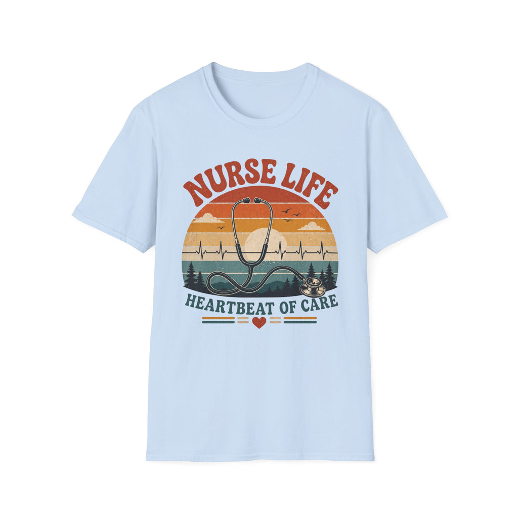 Nurse Life Vintage Sunset T-Shirt