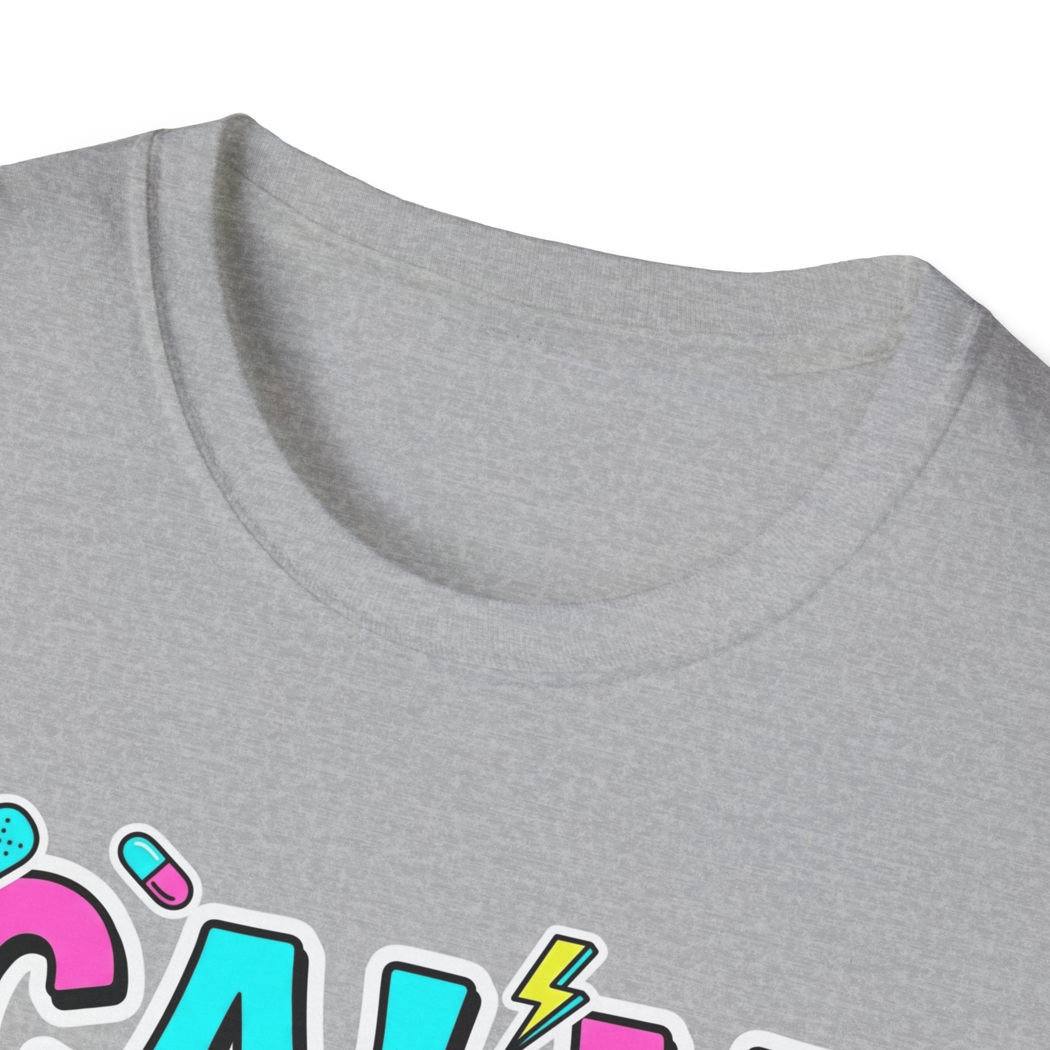 Calm Down Pink and Blue T-Shirt