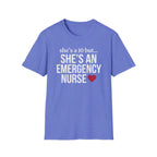 She's a 10 Emergency Nurse Heart Light T-Shirt