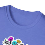 Bright Floral Heart T-Shirt