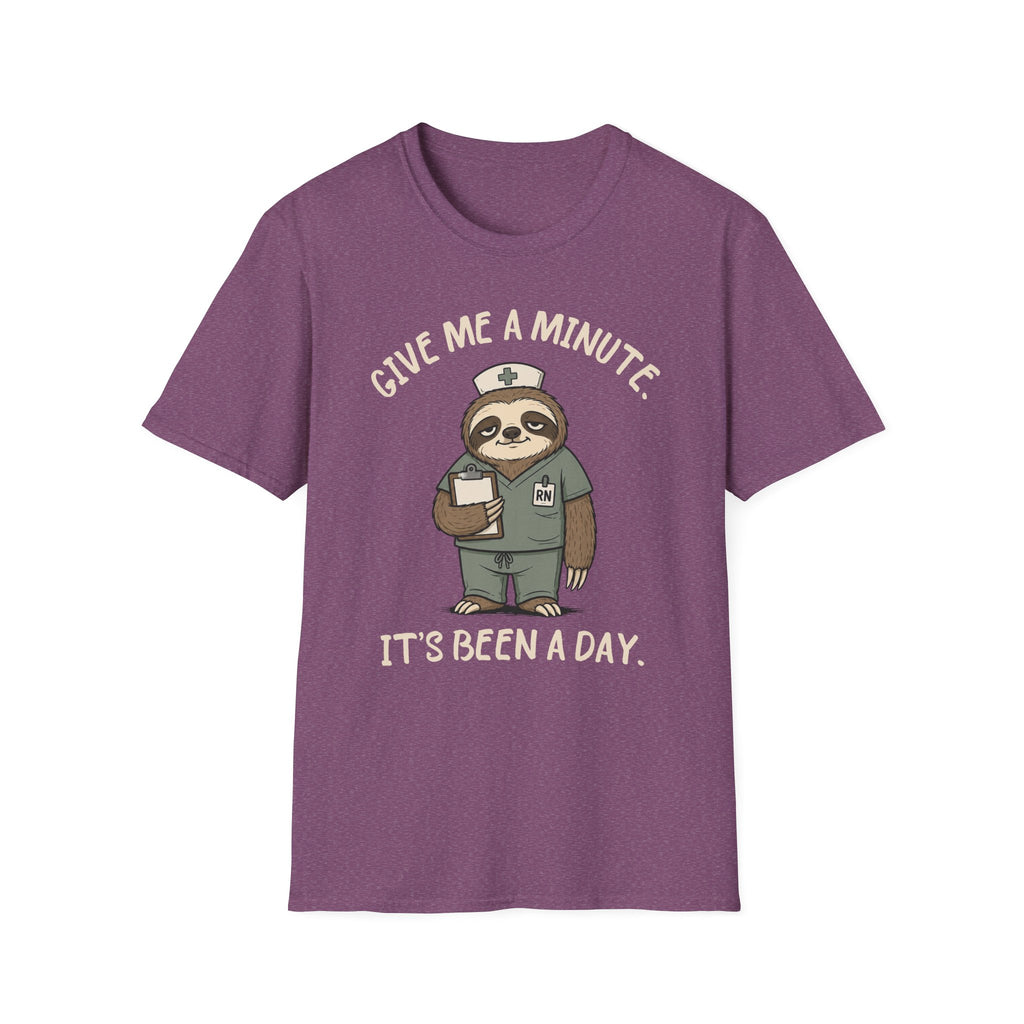 Give Me a Minute Sloth T-Shirt