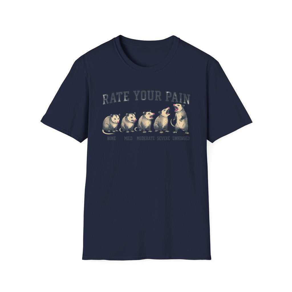 Opossum Pain Scale T-Shirt