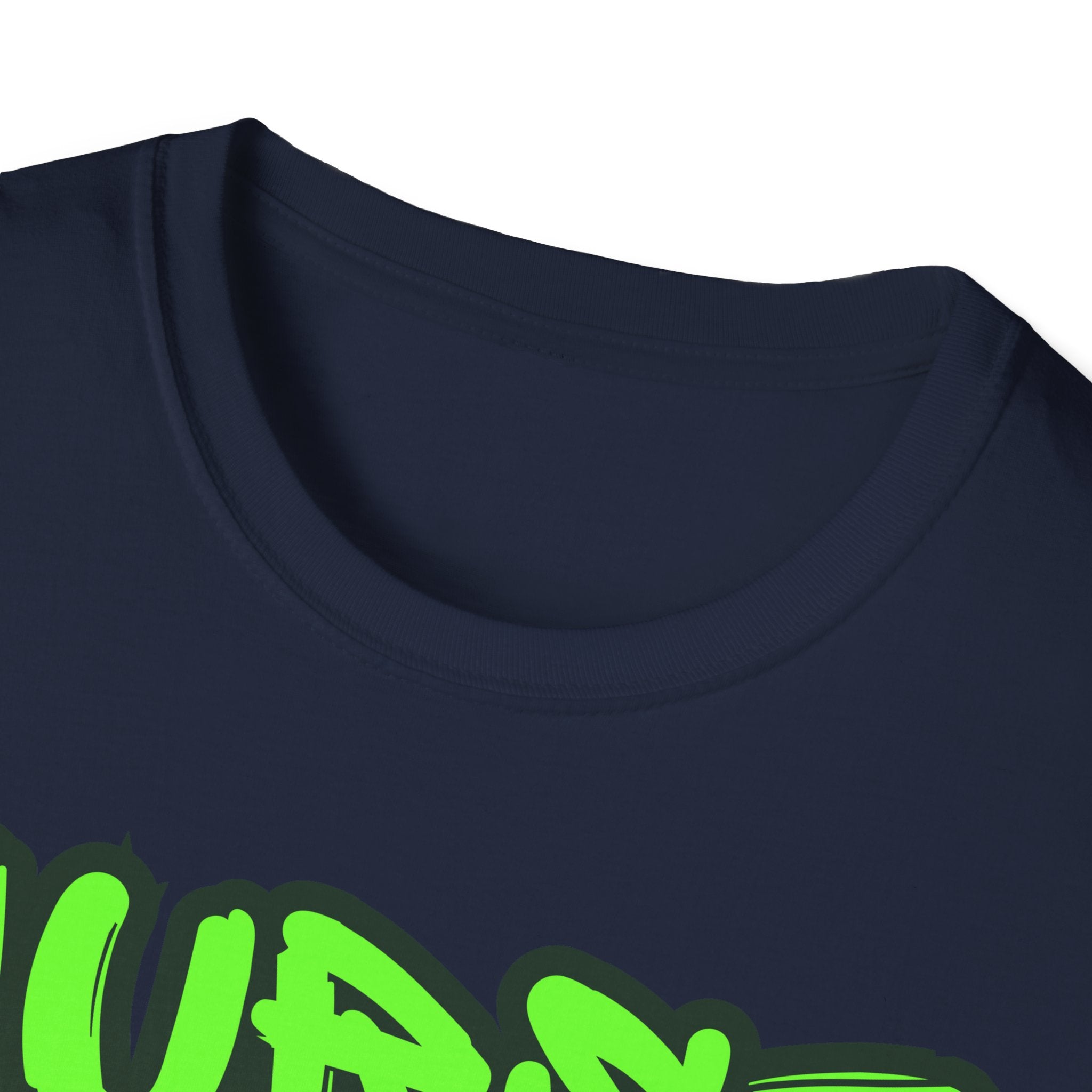 Neon Green Graffiti Nurse T-Shirt