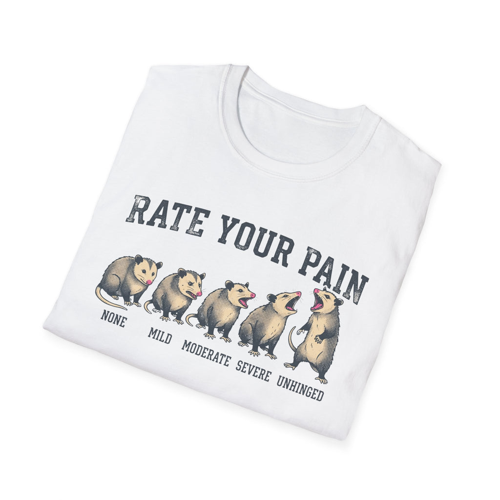 Opossum Pain Scale T-Shirt