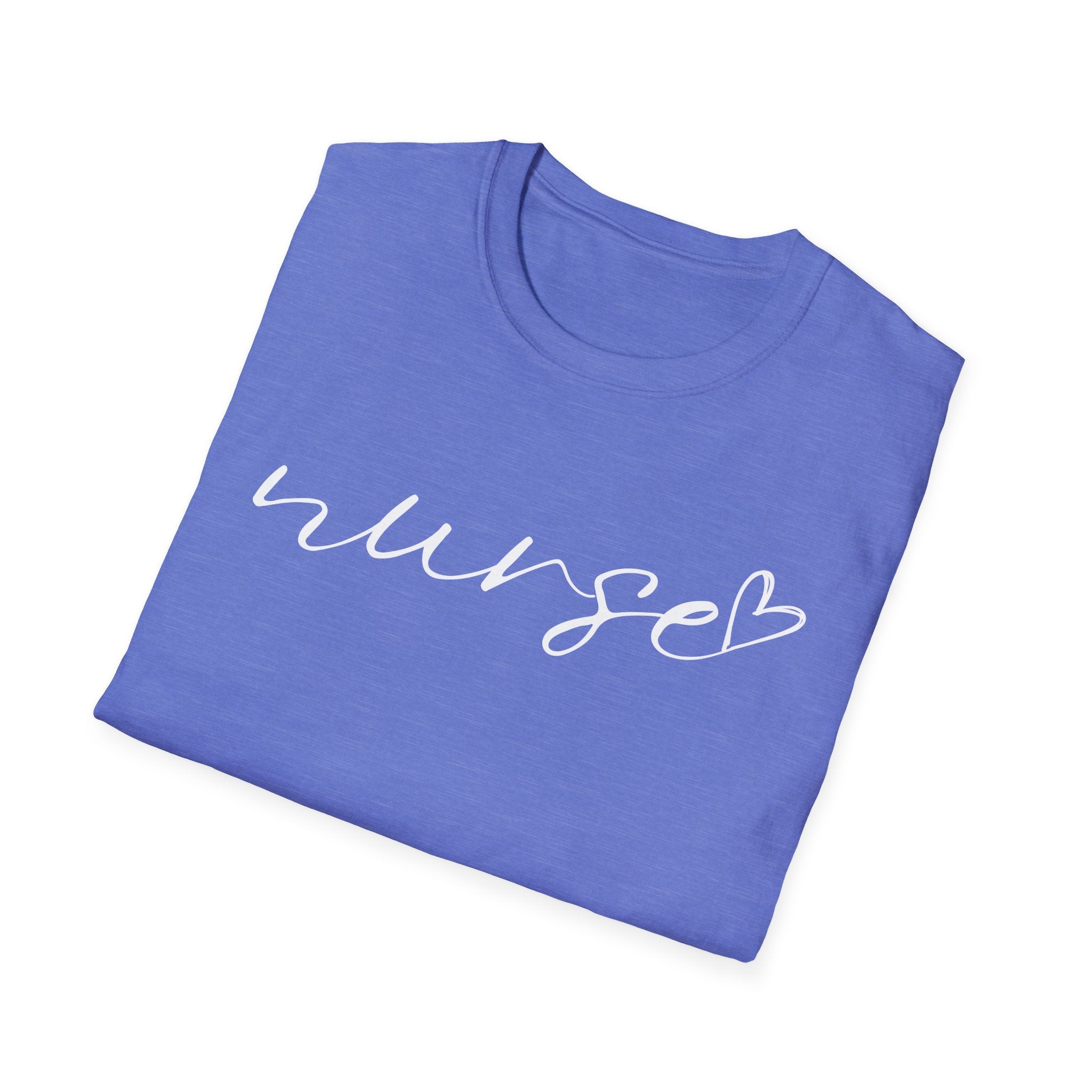 Nurse Script in White T-Shirt