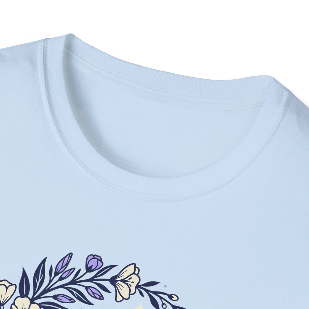 Nightshift Nurse Floral Moon T-Shirt