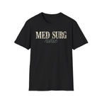 Med Surg Nurse Floral T-Shirt