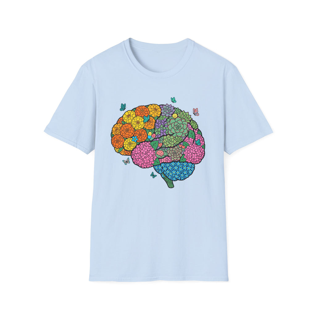Floral Brain T-Shirt