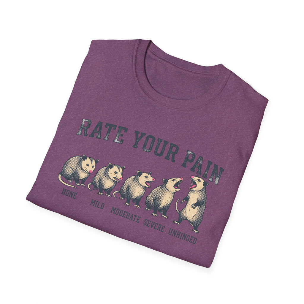 Opossum Pain Scale T-Shirt