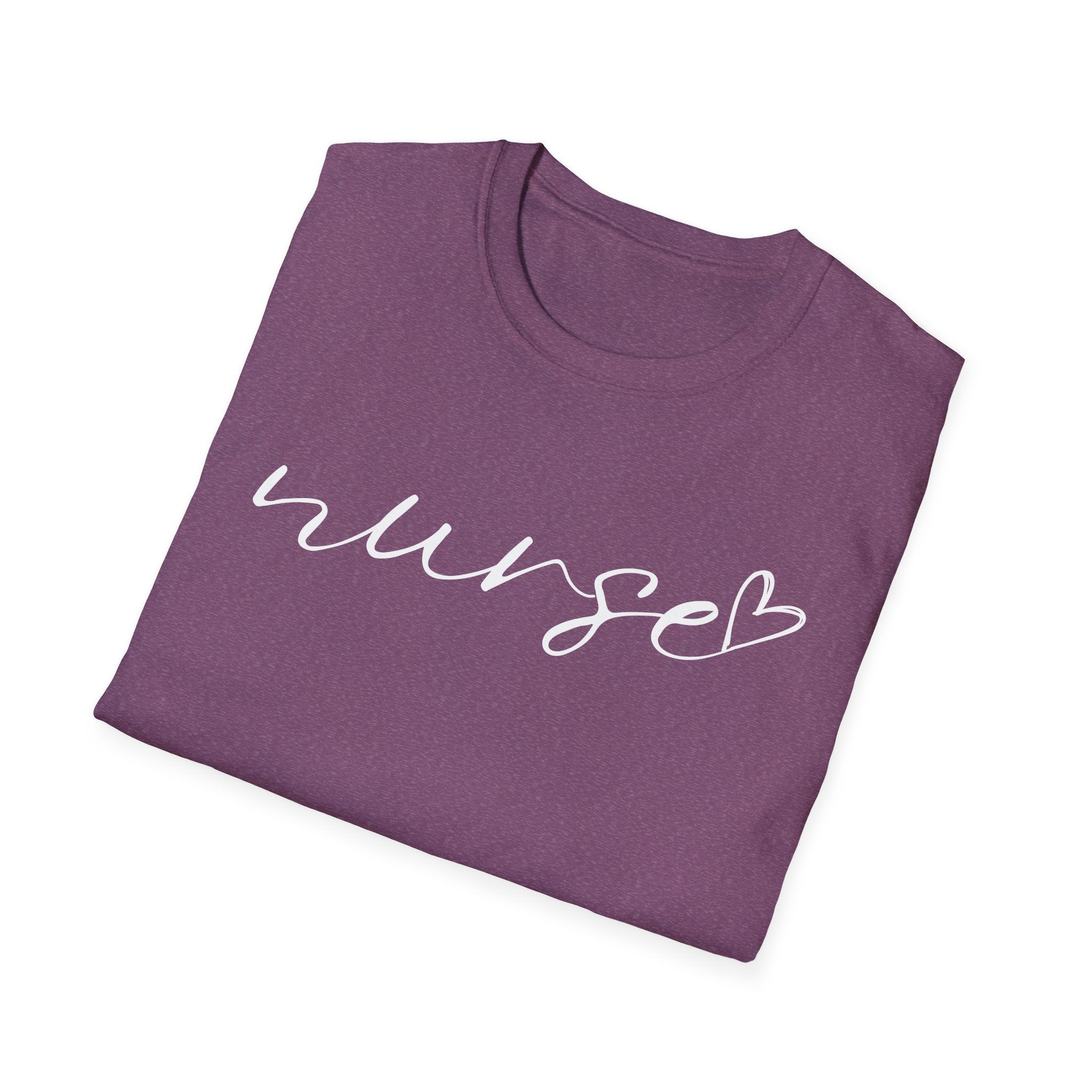 Nurse Script in White T-Shirt