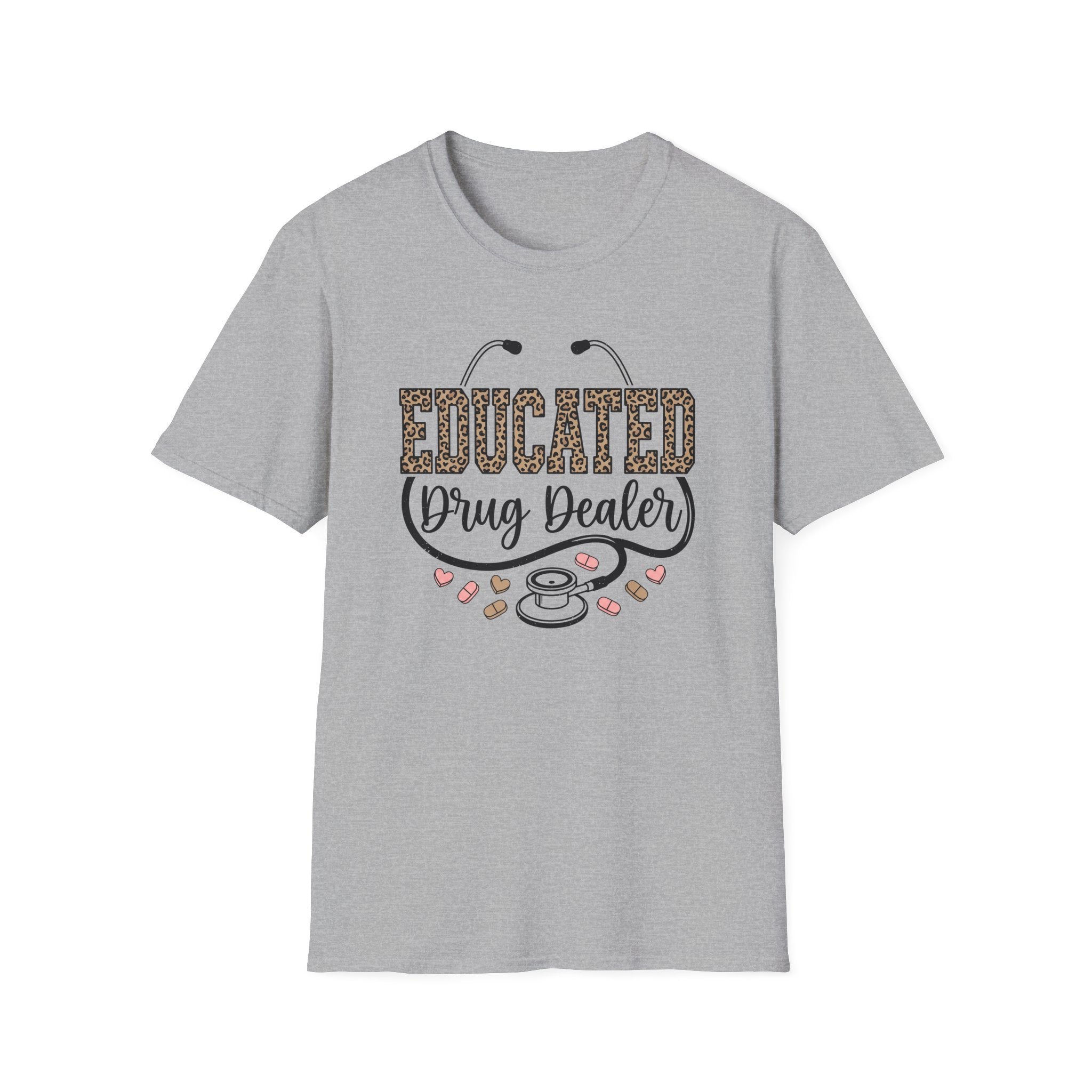 Educated Drug Dealer Animal Print T-Shirt